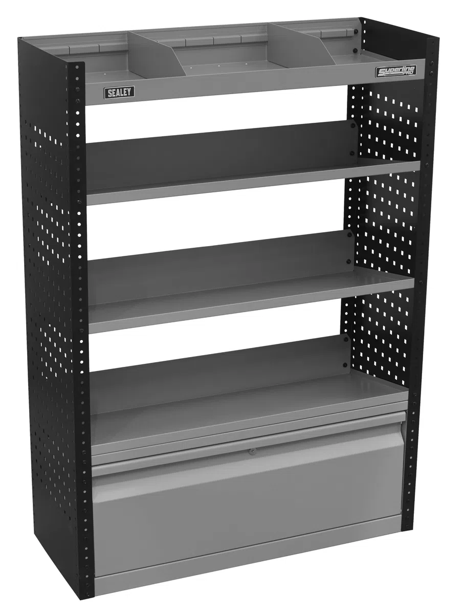 Sealey Sistema de Almacenamiento Modular Inclinado para Furgoneta - APMSVCOMBO2