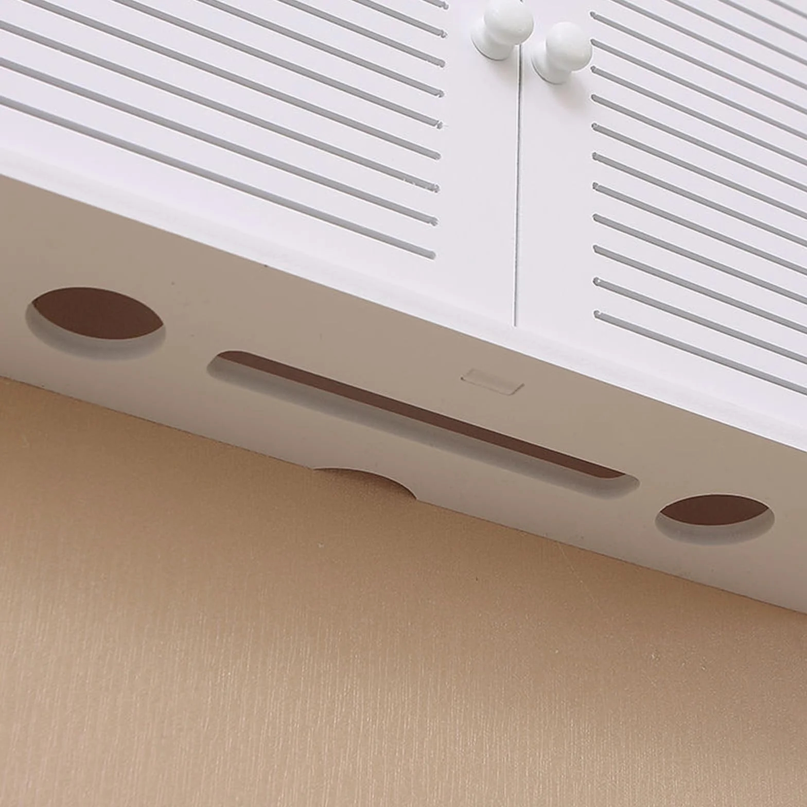 Caja Router Pared, Caja de Almacenamiento de Router WiFi Router Pared Cajas de Almacenamiento de Cables Router Estante de Madera para con Puerta de Armario para Decoración del Hogar (B)