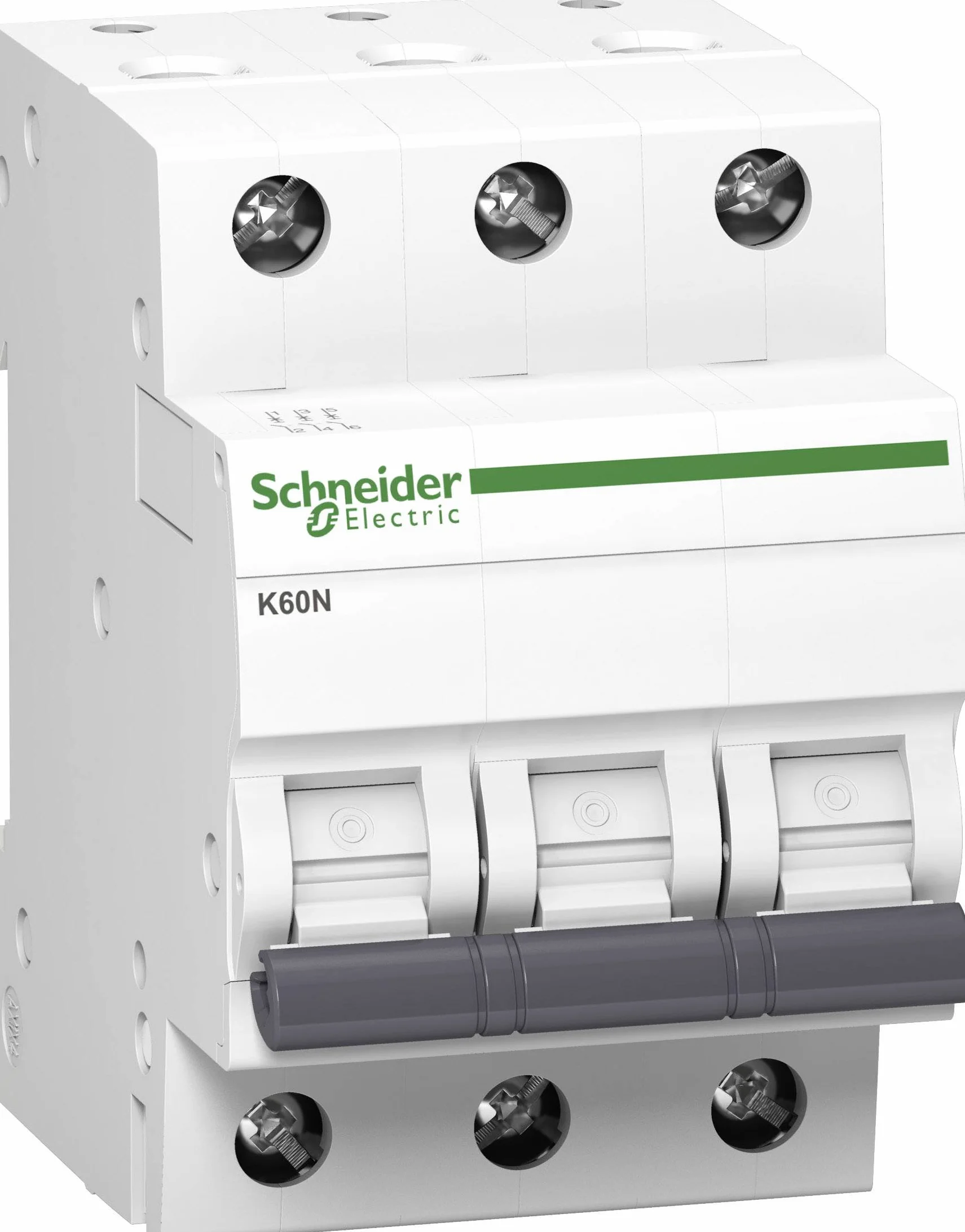 Schneider A9K02325 Disyuntor K60N 3P, 25A, C característica, 6kA