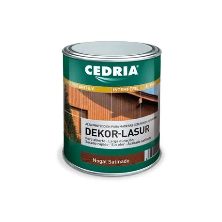 CEDRIA DEKOR LASUR NOGAL 750 ML