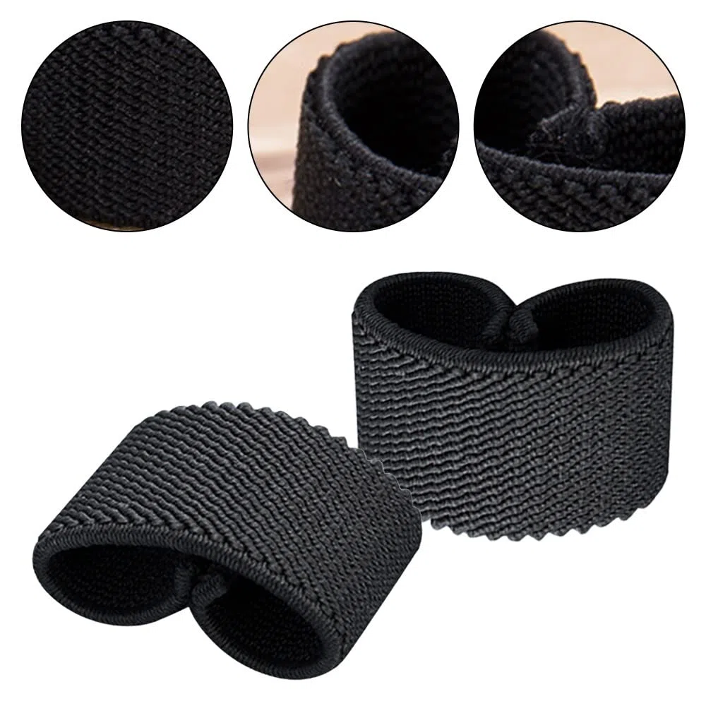DONGKER 8 trabillas elásticas para cinturón, correas elásticas para cinturones de 1 pulgada de ancho, Marrón