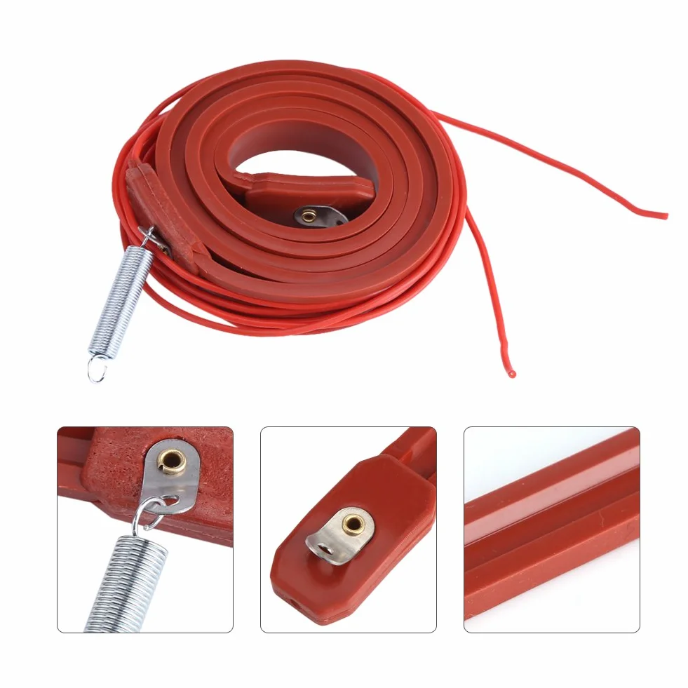 Cable Calefactor de Tubería 80W 220V Tira Calefactora Multiusos