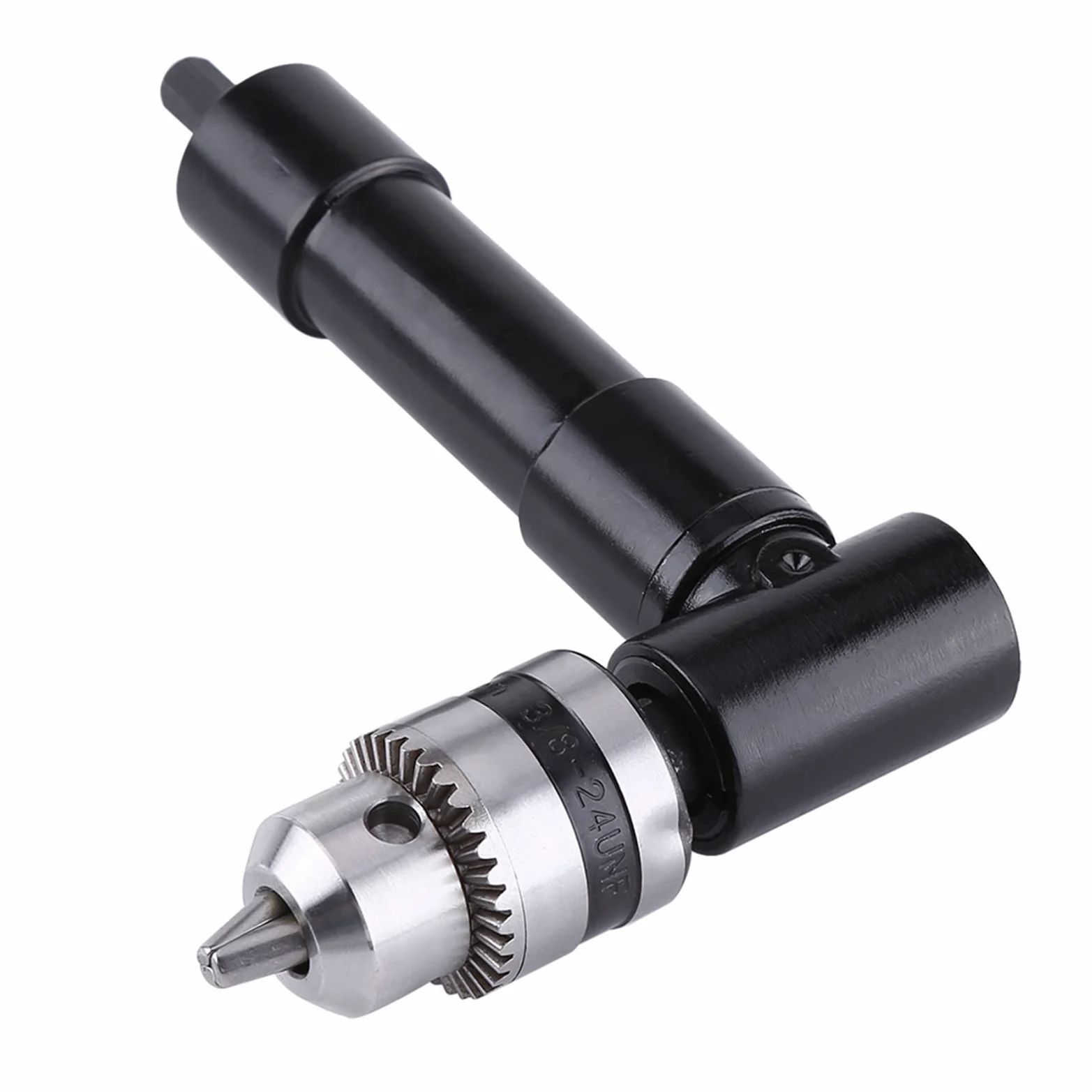 Adaptador de Ángulo Recto, Herramienta de Extensión de Accesorio de Taladro de 90 Grados con Eje de 8 mm, para Espacios Reducidos, Áreas Compactas, Compatible con Taladros Eléctricos