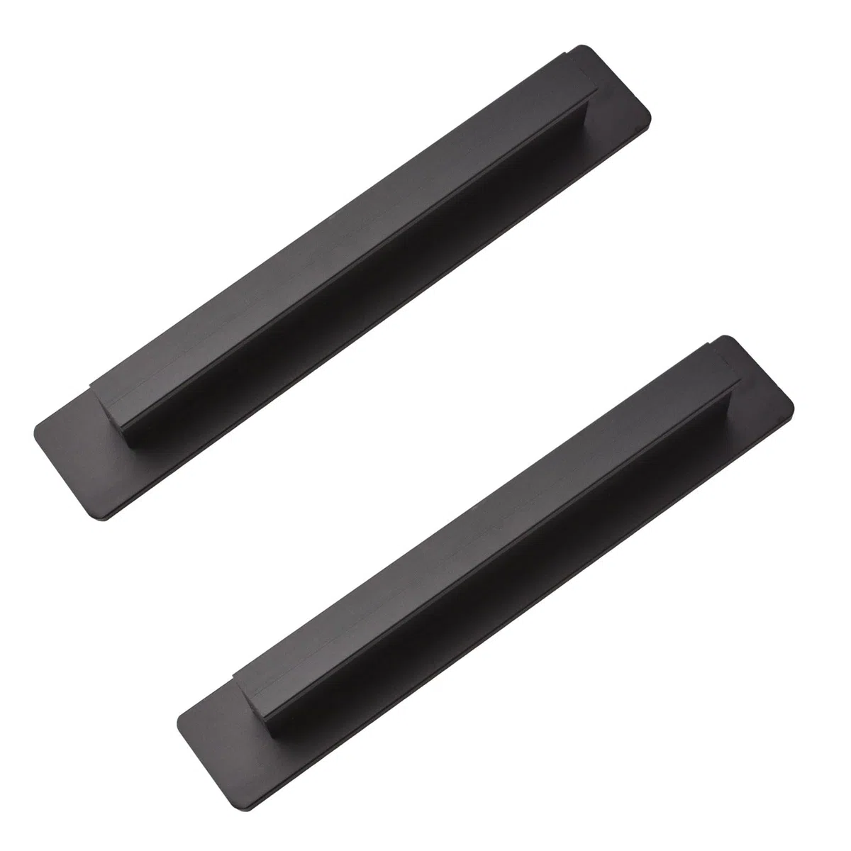 MOROBOR Manija adhesiva adhesiva, 2 piezas de 150 mm de aleación de aluminio para puerta corrediza para puerta de cristal, ventana, cajón, armario