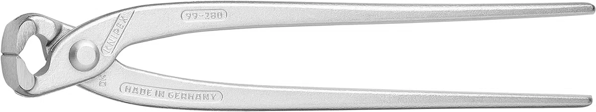 KNIPEX Tenaza rusa (tenaza rusa) cincado brillante 280 mm, 99 04 280 EAN