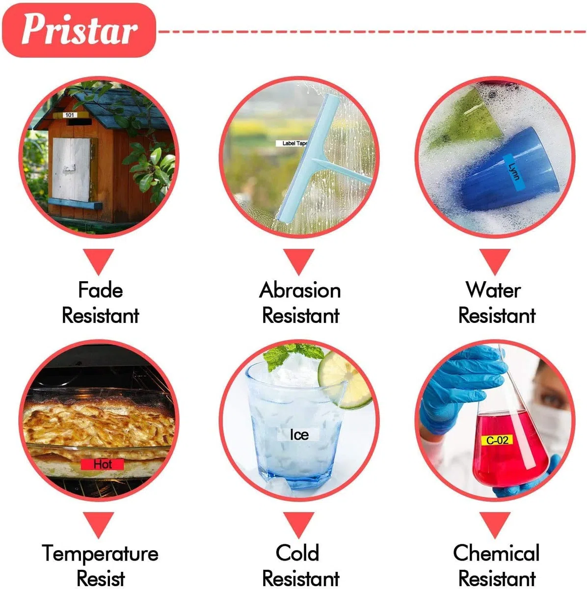 Pristar Compatible Plástico Cinta 9mm x 3m Reemplazo para Dynmo 3D Autoadhesivo Cintas para Dynmo Junior Omega Motex E-101 E-303, Blanco sobre Negro/Transparente/Oro 12 Pack