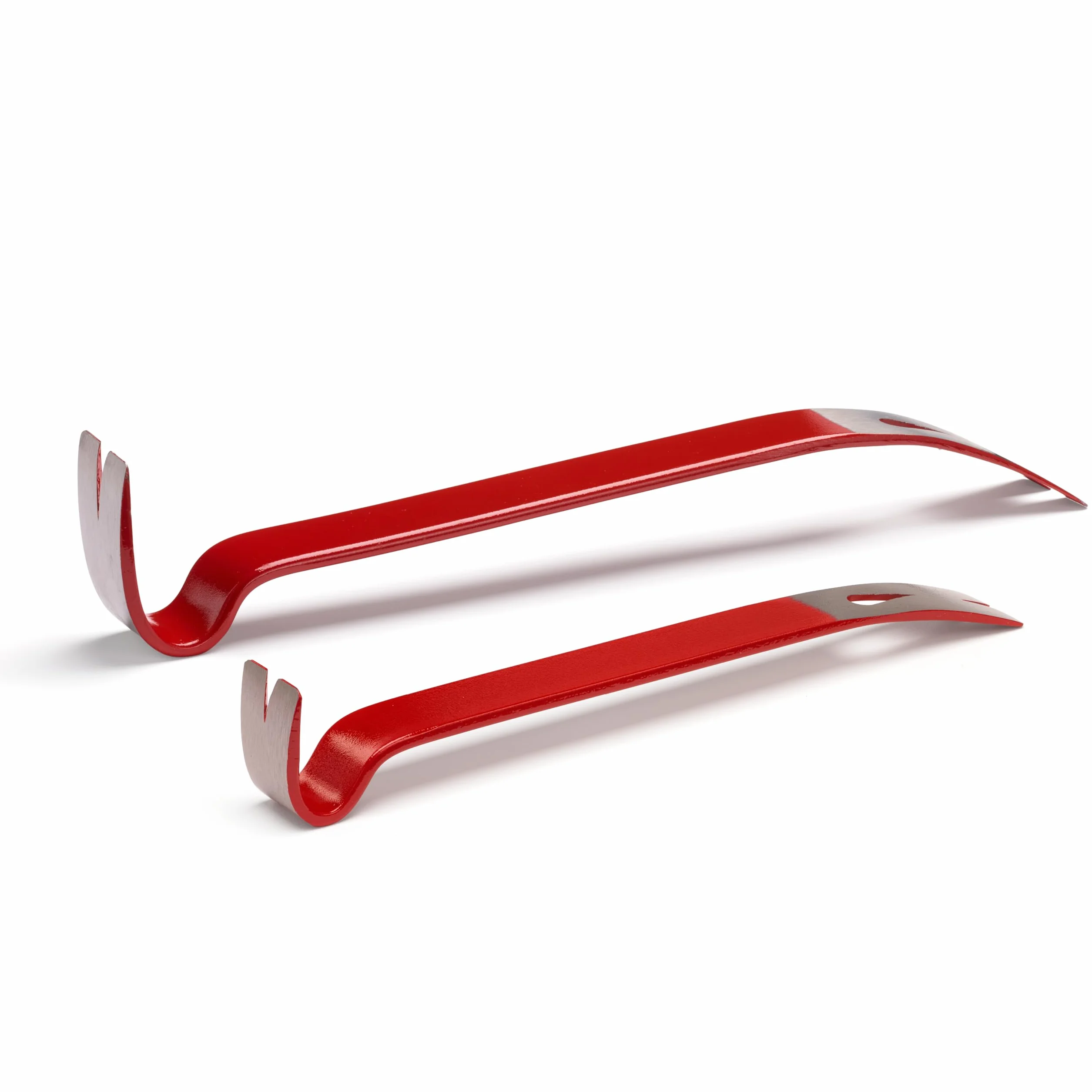Juego de palancas de 2 piezas (190 mm y 380 mm) de Hultafors I Prácticas patas de cabra multifuncionales I Robustos y duraderos sacaclavos para trabajos en madera y mucho más I 827015