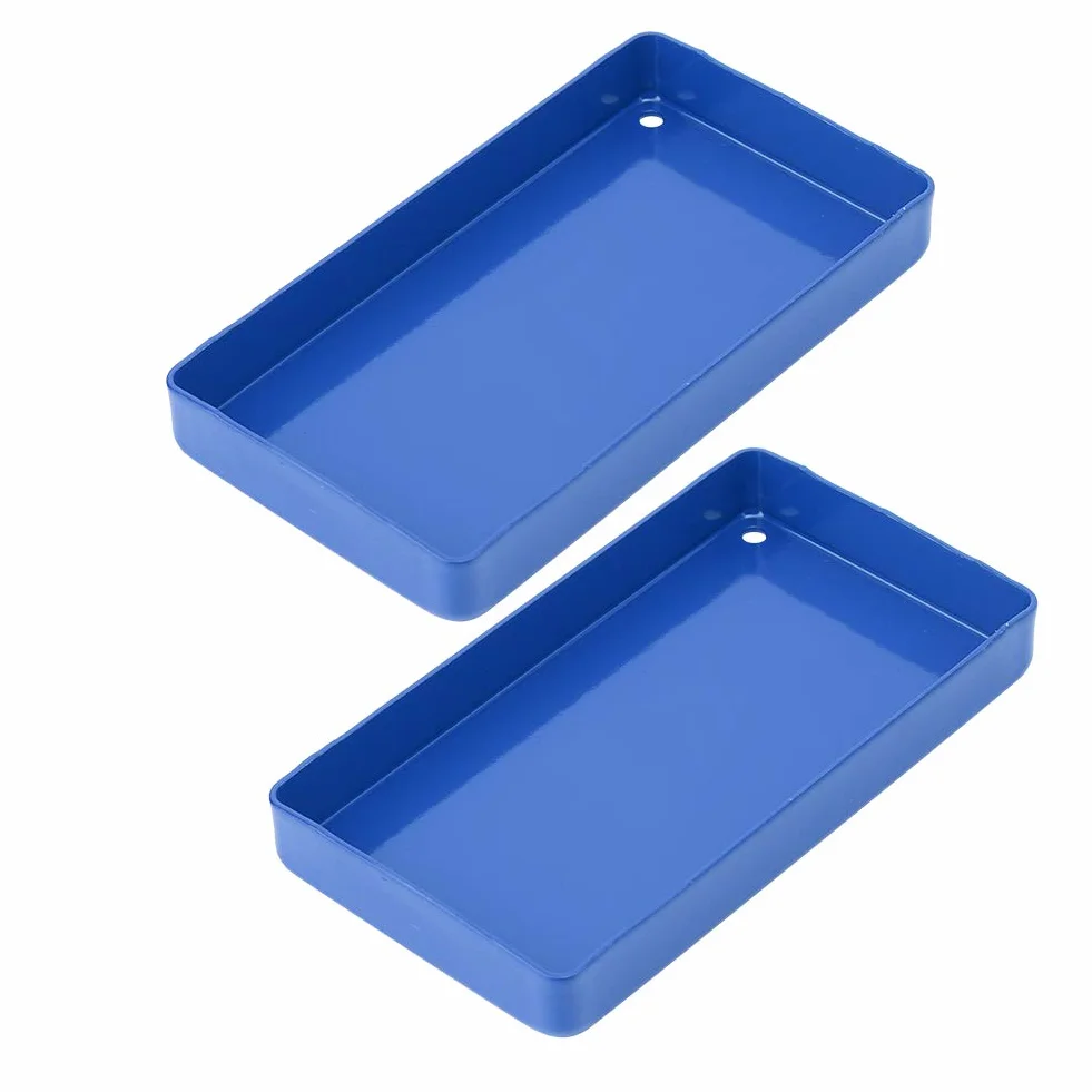 Organizadores De Herramientas, Carro De Herramientas De Metal Duradero Rendimiento Confiable Y Práctico Duradero Con Ruedas Para Taller De Garaje Para Accesorios RC(azul)