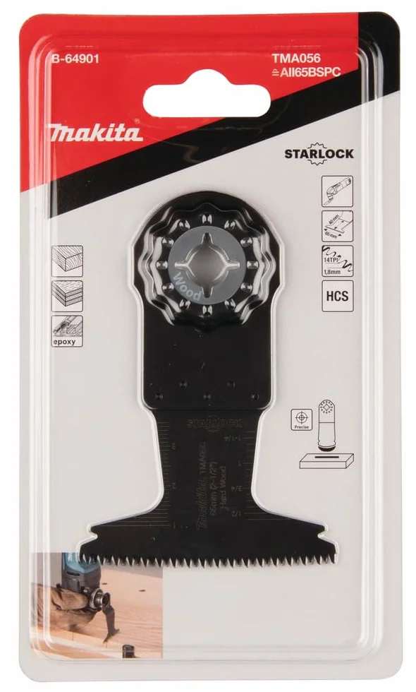 CUCHILLA INMERSION HCS 65 STARLOCK marca Makita