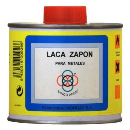 LACA ZAPON PARA METALES CINCO AROS MONGAY 500ML
