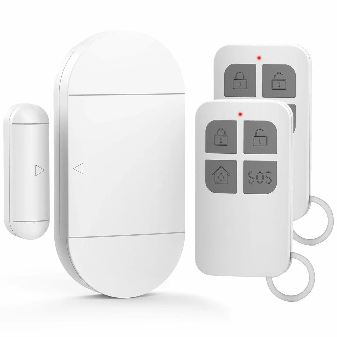 GuDoQi - Alarma de seguridad para el hogar con control remoto inalámbrica
