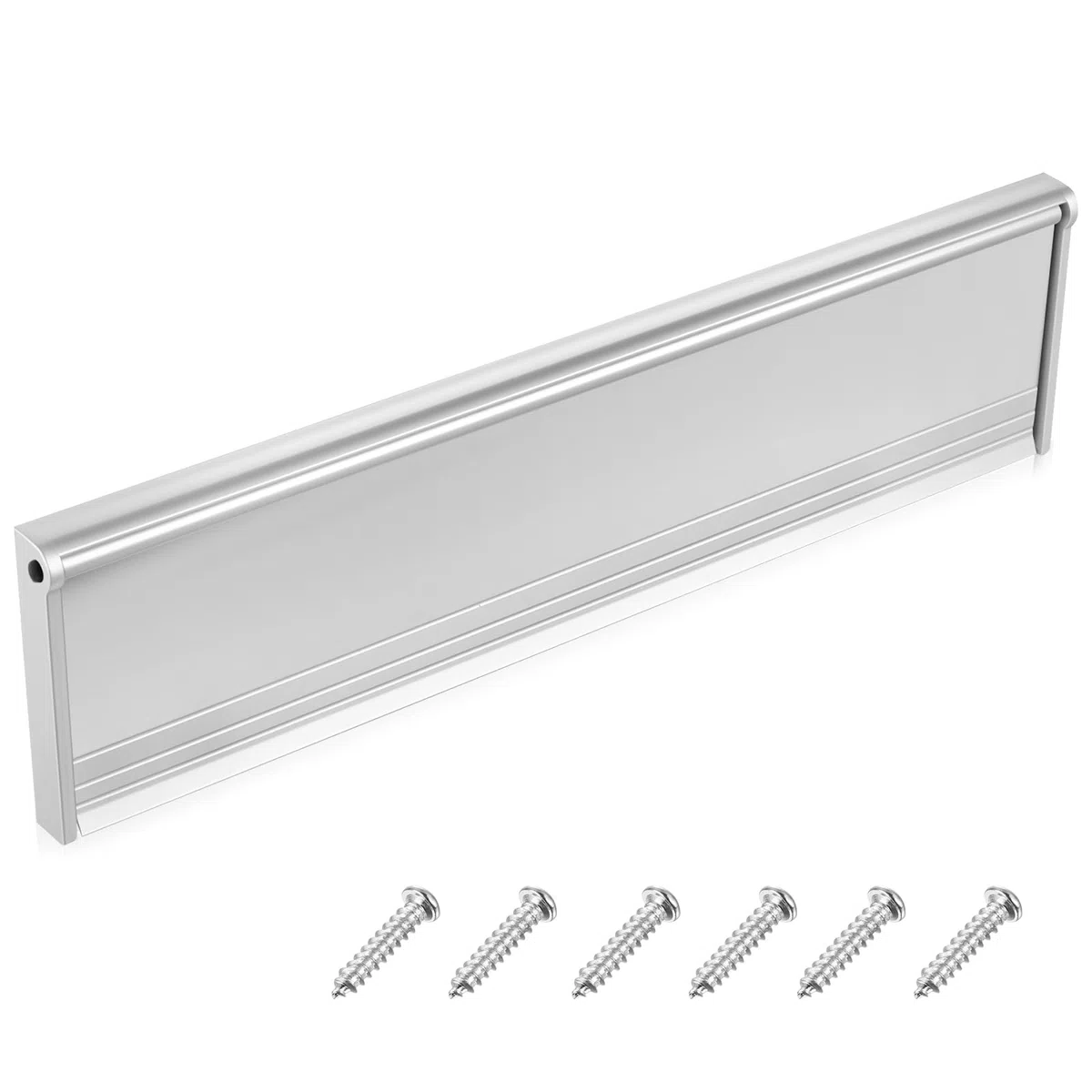 Solapa interna de buzón de 11.5 pulgadas y burlete (11.5 pulgadas) – Cubierta interior de buzón, placa de carta para puertas de madera o uPVC