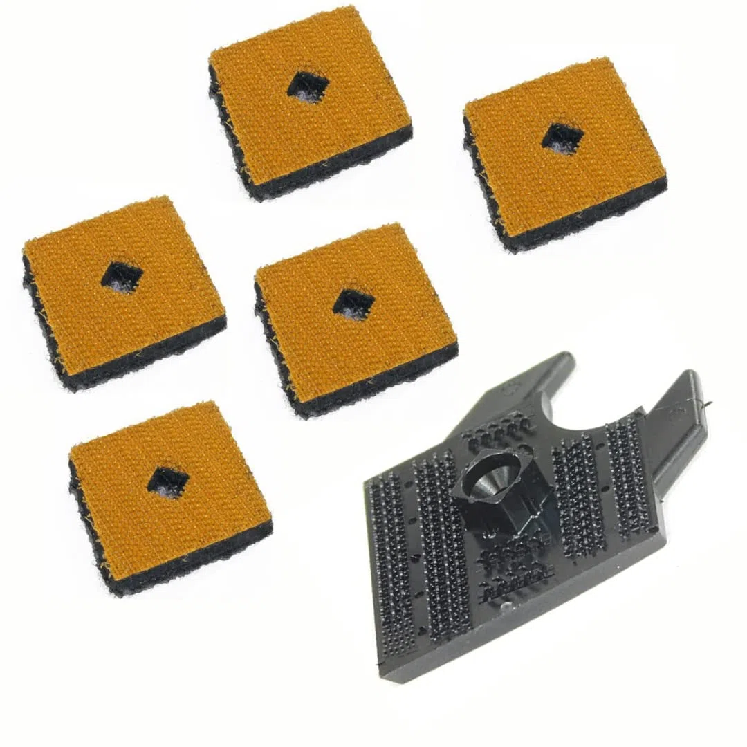 Soporte de repuesto original para mouse Black and Decker y almohadilla de punta de diamante (5 puntas)