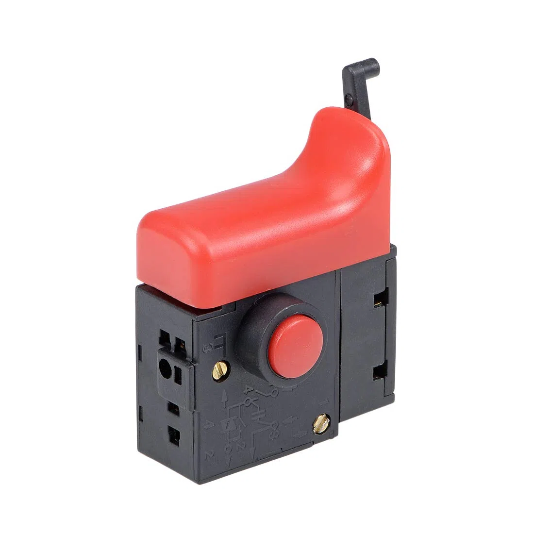 sourcing map Interruptor Gatillo 13RE taladro de percusión eléctrica 250V-4A del interruptor de control de velocidad