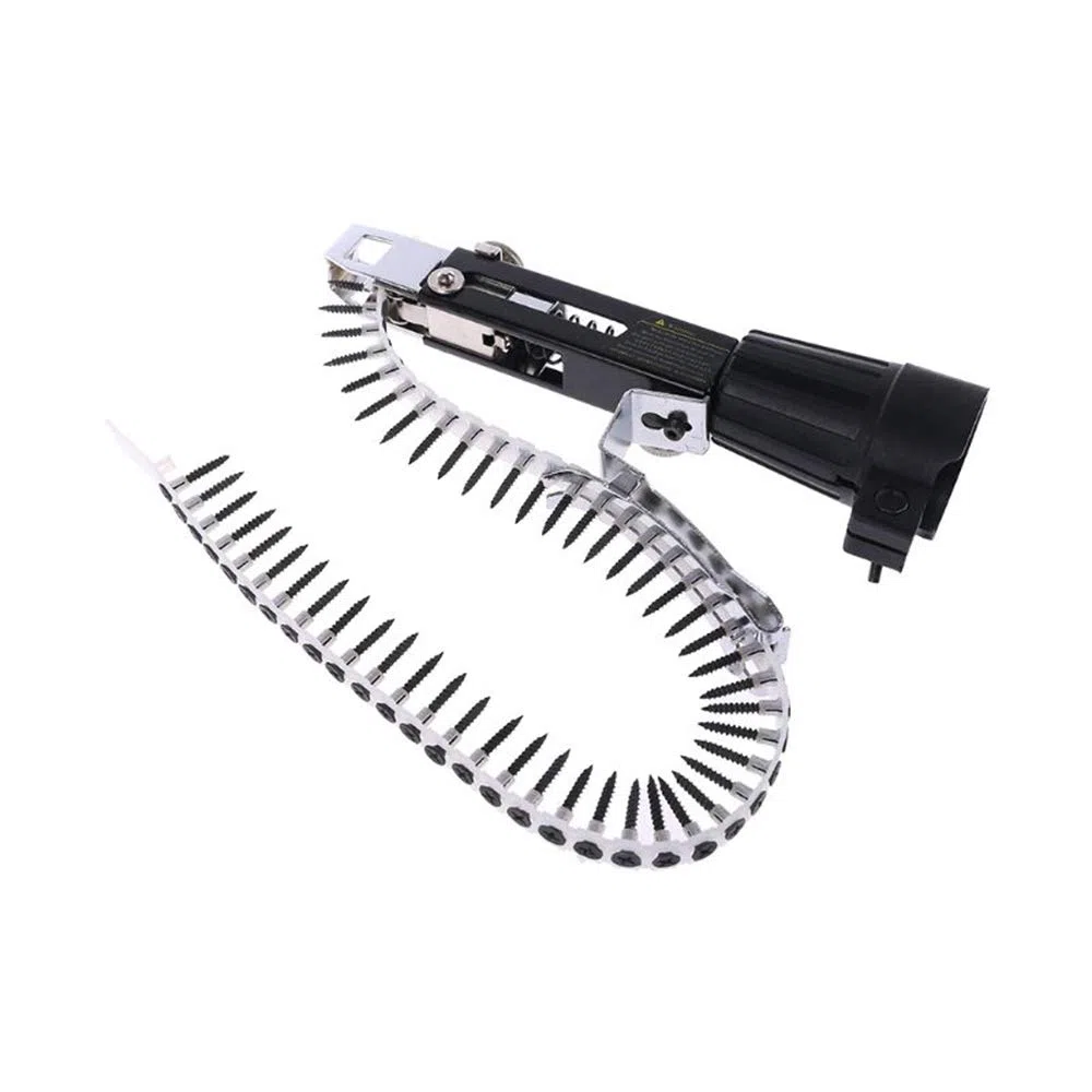 Adaptador automático de pistola de clavos para carpintería Juego de cadena de taladro eléctrico para herramienta de carpintería de taladro eléctrico DF35
