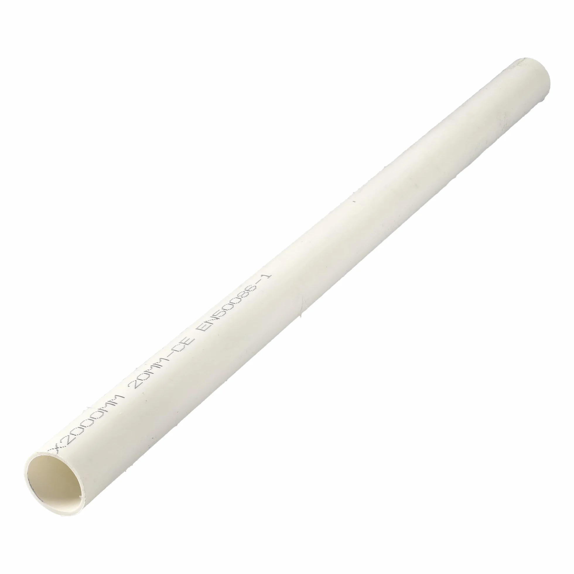 Jandei - Pack 10 uds. Tubo para Cables PVC Rígido Blanco Longitud 1 Metro. Diámetro 20 mm. Funda de Cable