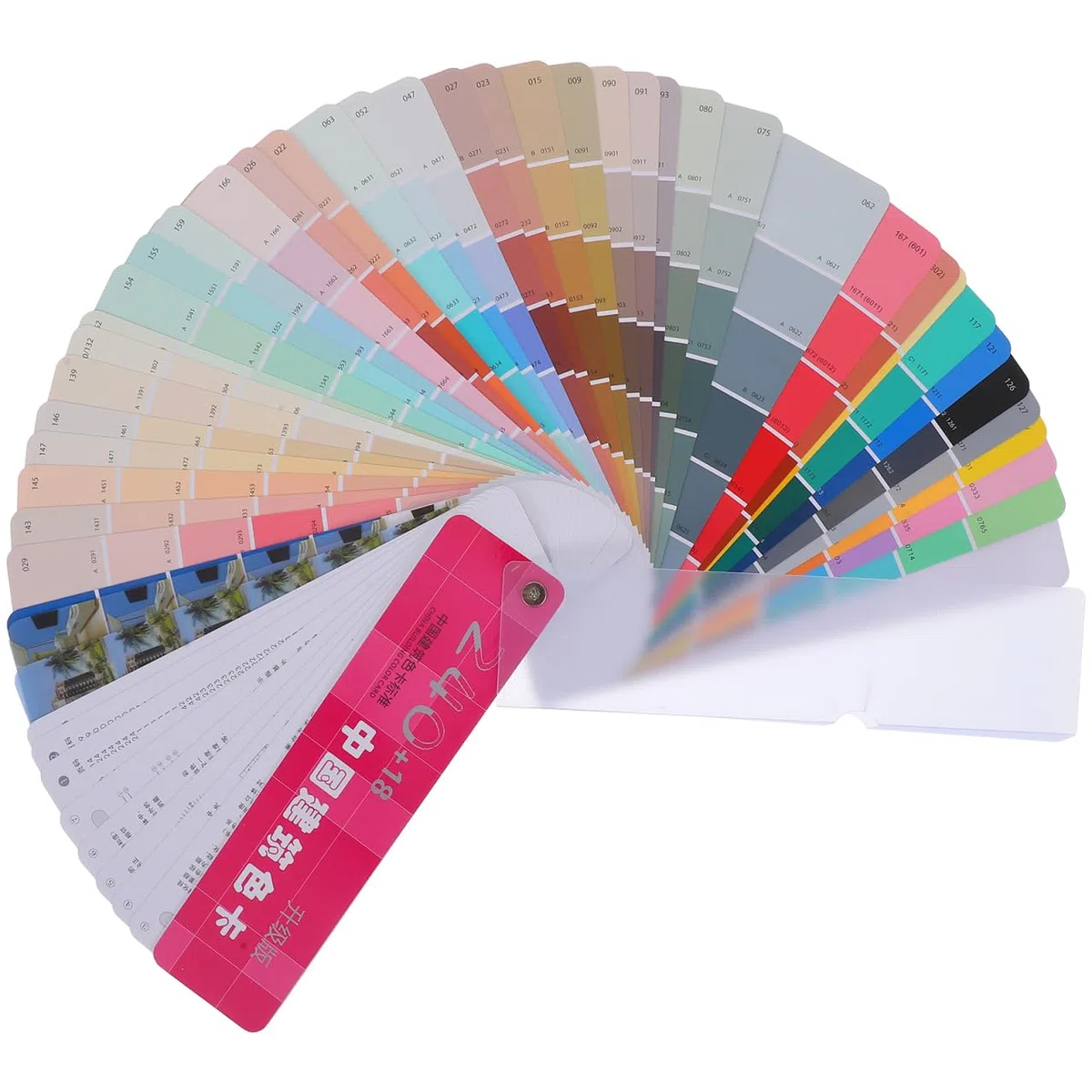 Housoutil Carta De Colores, 258colores Nuancier De Peintures Et Revêtements Architecturaux Para Proyectos De Pintura Interior Y Exterior