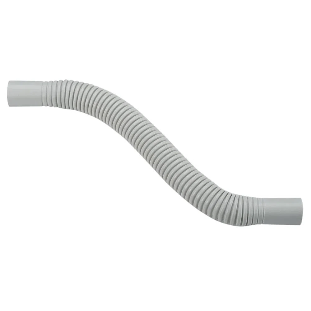 Conector flexible de 32 mm de diámetro, 38 cm de longitud, IP64 para exterior, sellado hermético, ideal para curvas, manguito, para instalación eléctrica, cables eléctricos, PVC, alta resistencia