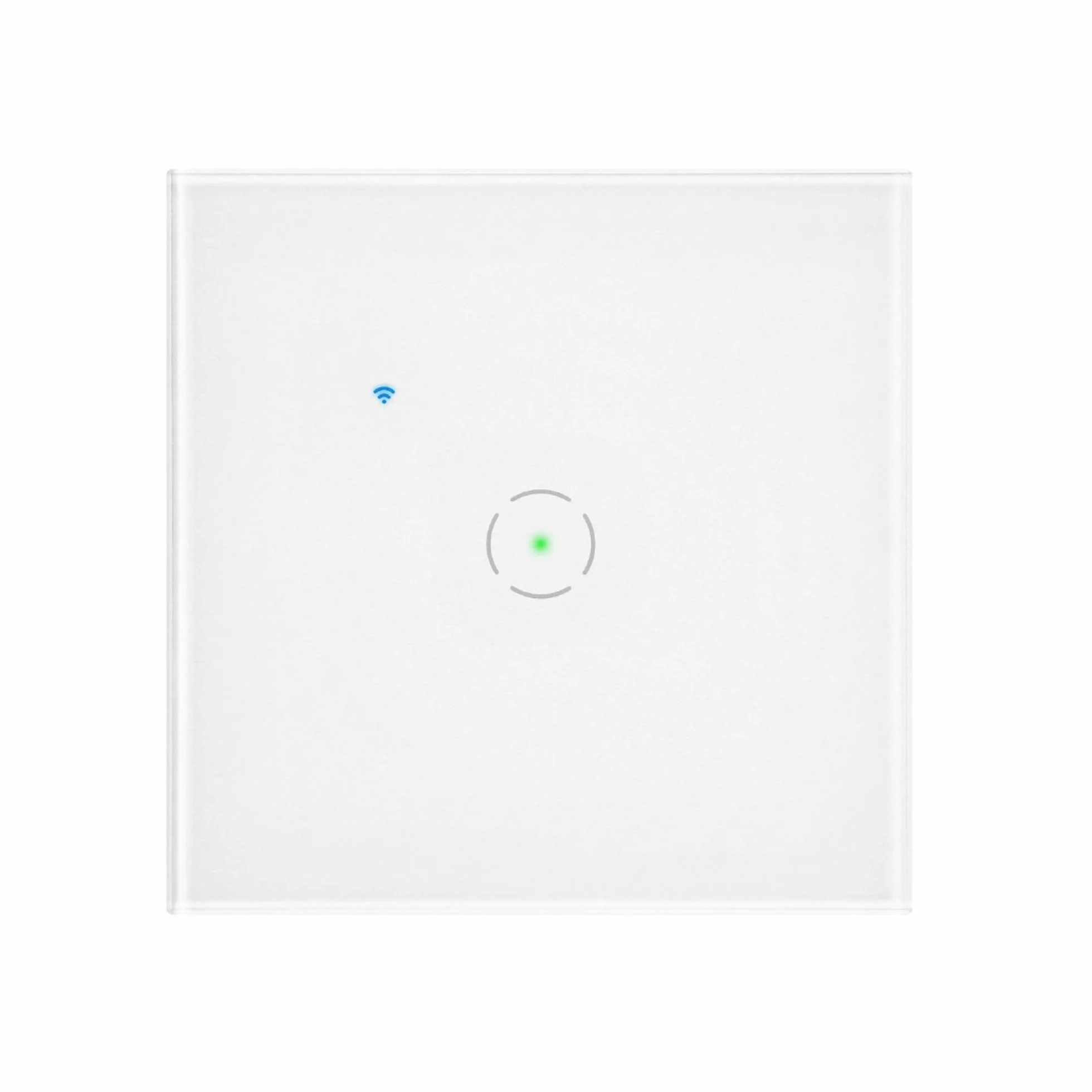 Interruptor Inteligente Tuya Smart Home Interruptor Wifi para Pared - Interruptor Luz Pared Compatible con Alexa y Google Assistant Control Remoto (Blanco)
