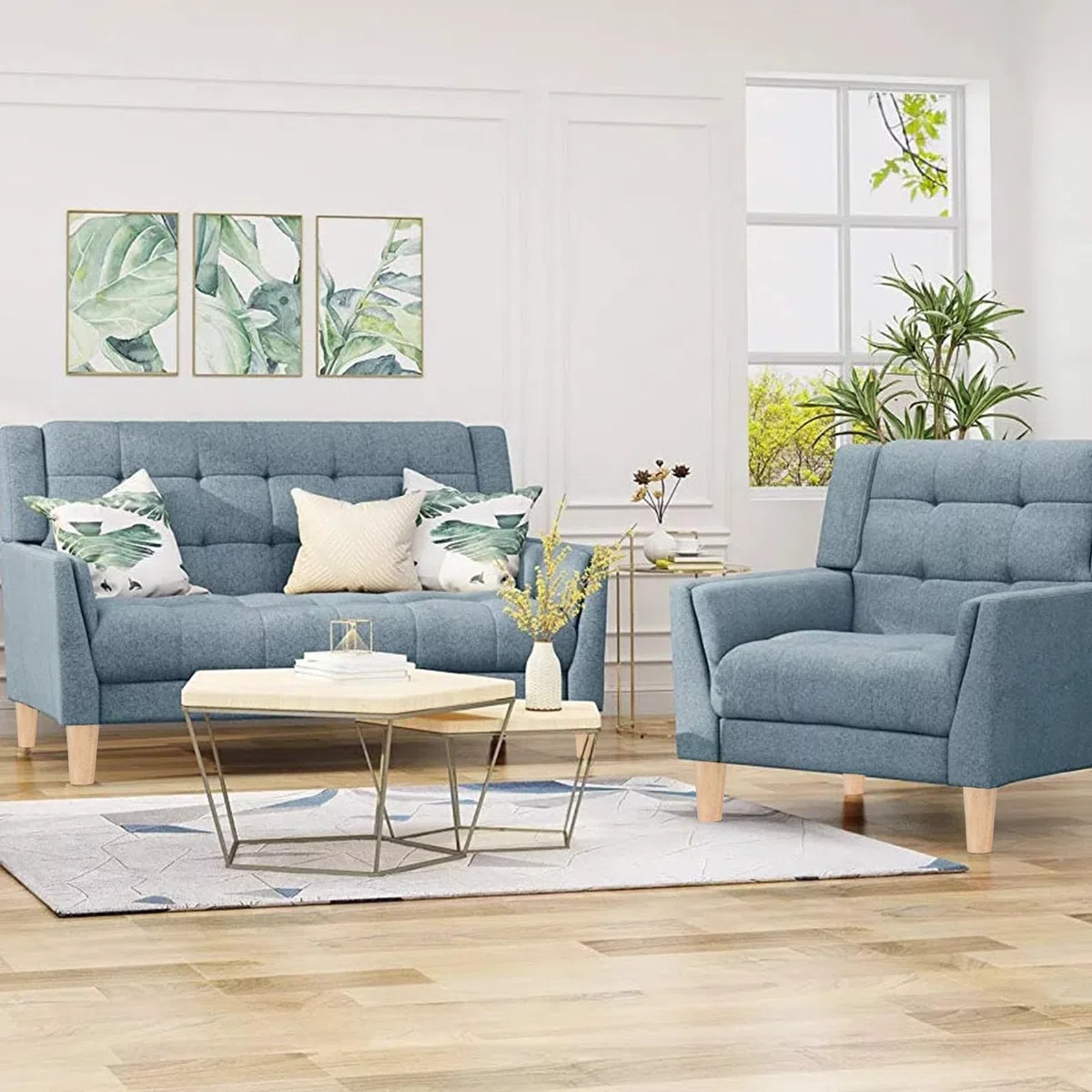 6 Piezas Patas para Muebles Madera 15cm Pies para Muebles con Placa de Montaje Tornillos y Protectores de Suelo Patas para Cama Mesa de Té Sofá Cajonera Mueble TV