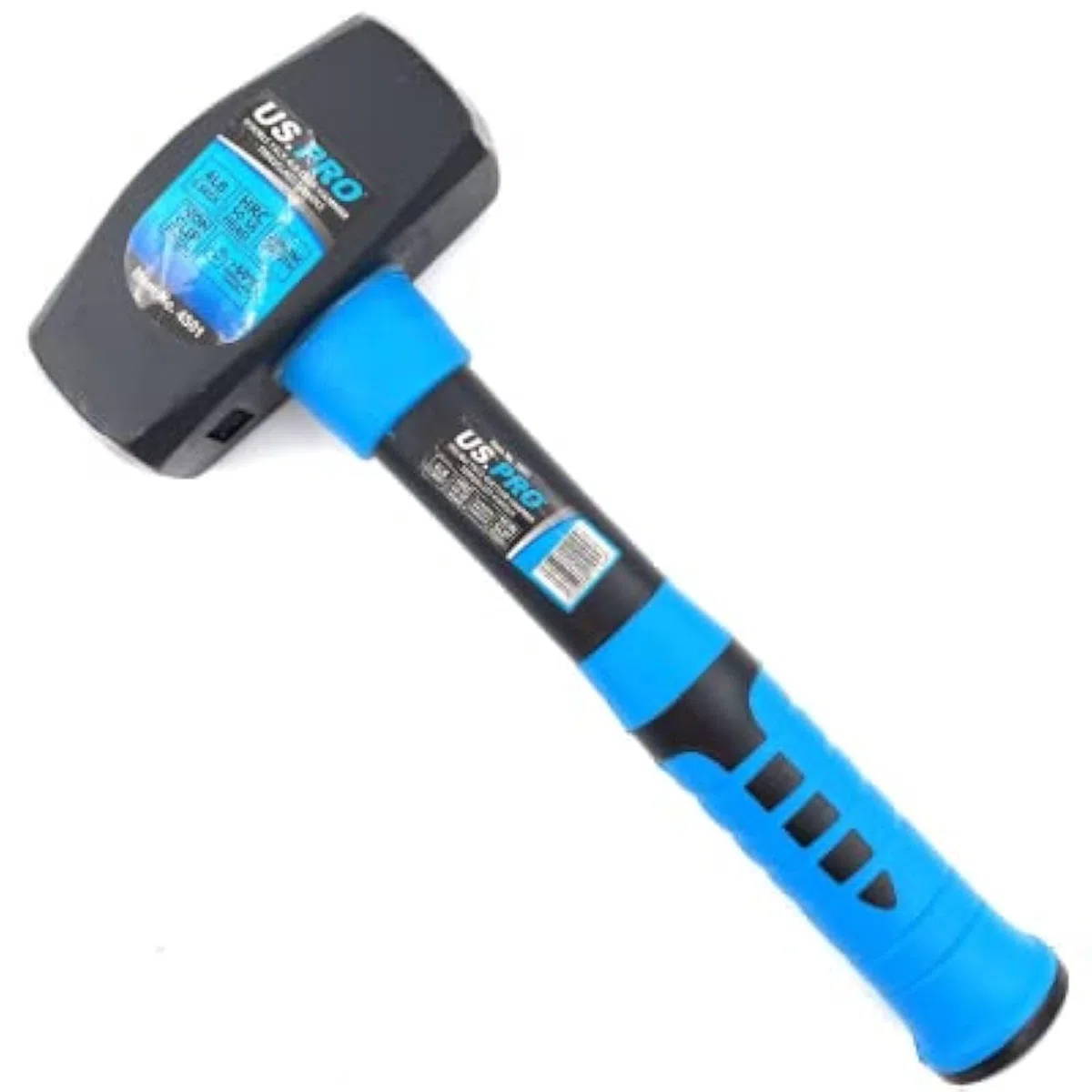 Mango de fibra de vidrio de doble cara 4 libras Club Hammer US Pro 4501