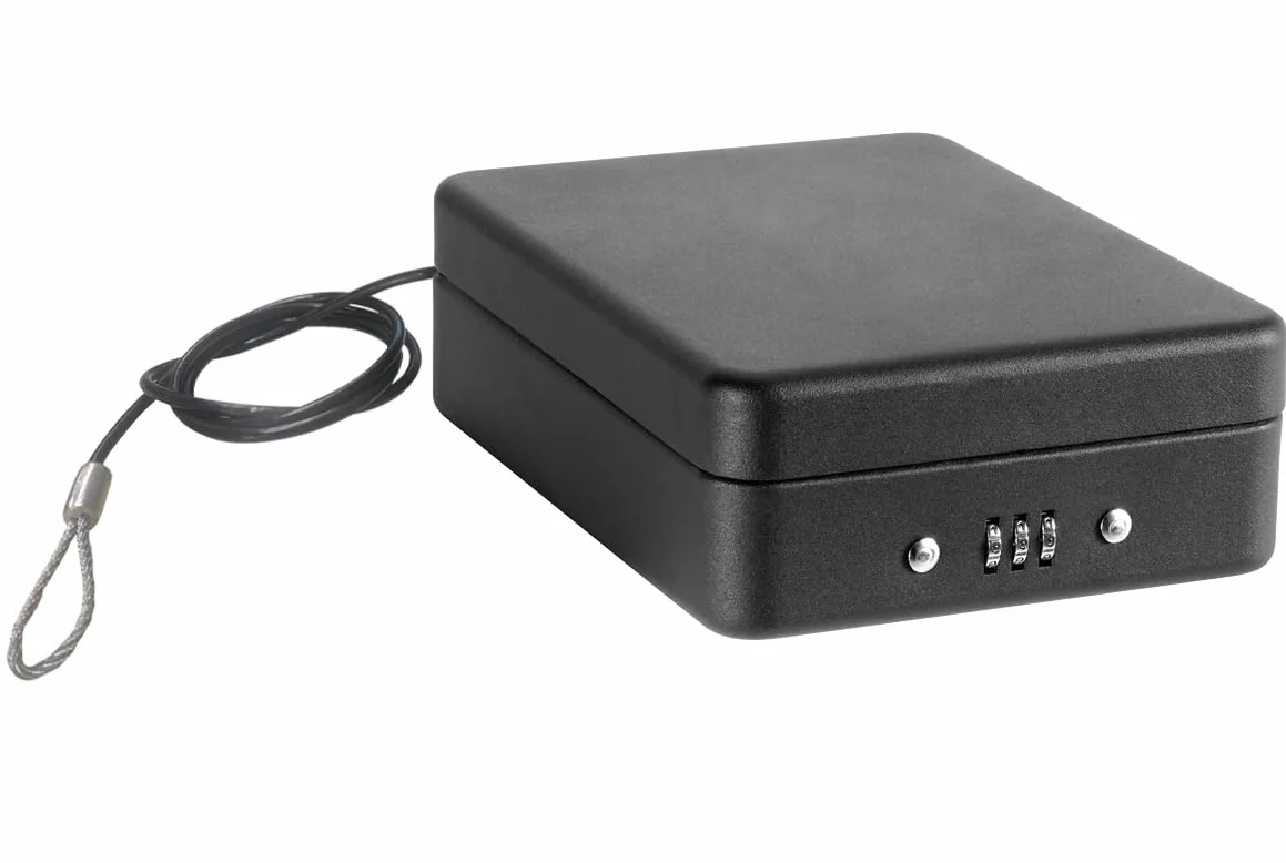 ARREGUI Private C9427 Caja de Seguridad de Acero con Cerradura de Combinación, 15 cm, Negro