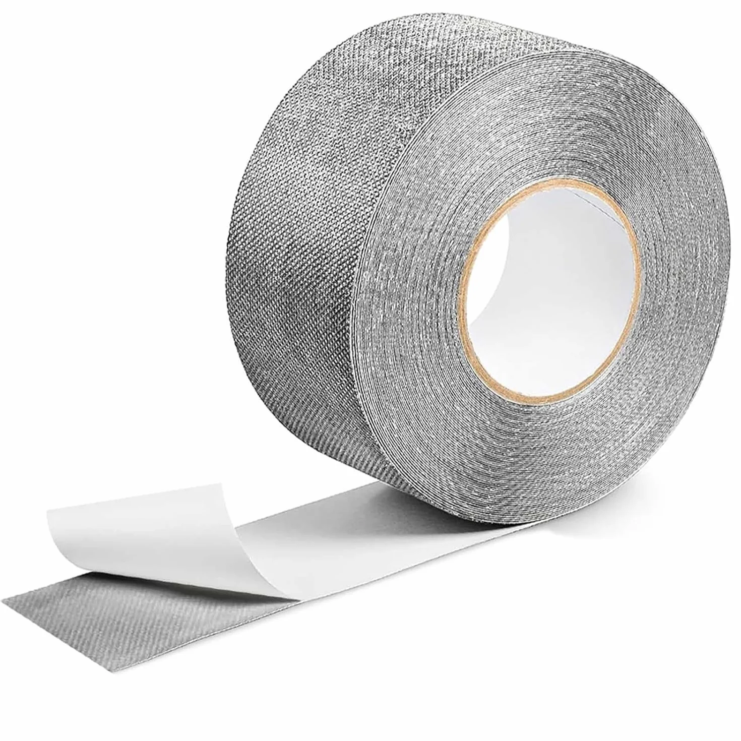 Cinta Antipolvo de Policarbonato, Autoadhesiva Cinta de Cierre de Bordes para Planchas Alveolares y Placas de Cámara Hueca - gris, 5cm x 25m x 1 rollo