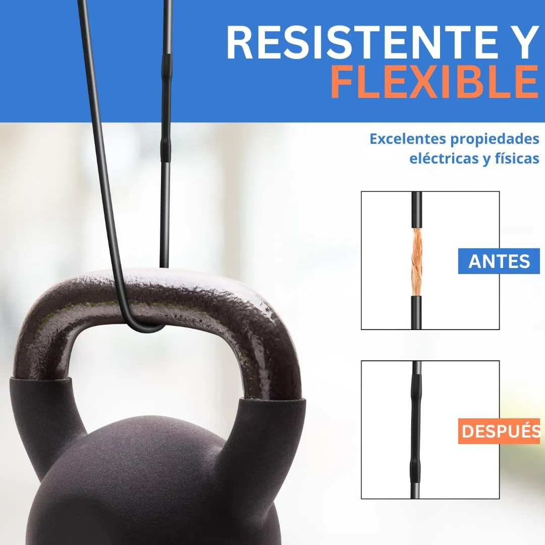 Gocableties - Tubo termorretráctil negro de - 3,2 mm x 11 m - Relación de contracción 2:1 - Tubos termorretráctiles impermeables para aislamiento de cables, marcado, agrupación de cables