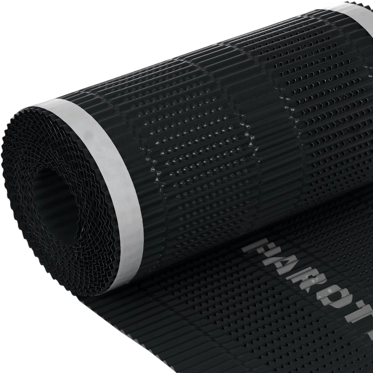 Parotec 30 cm x 5 m - Rollo de Cumbrera para Tejado, Antracita RAL 7021. Banda de Cumbrera para Sellado y Ventilación de Cubiertas