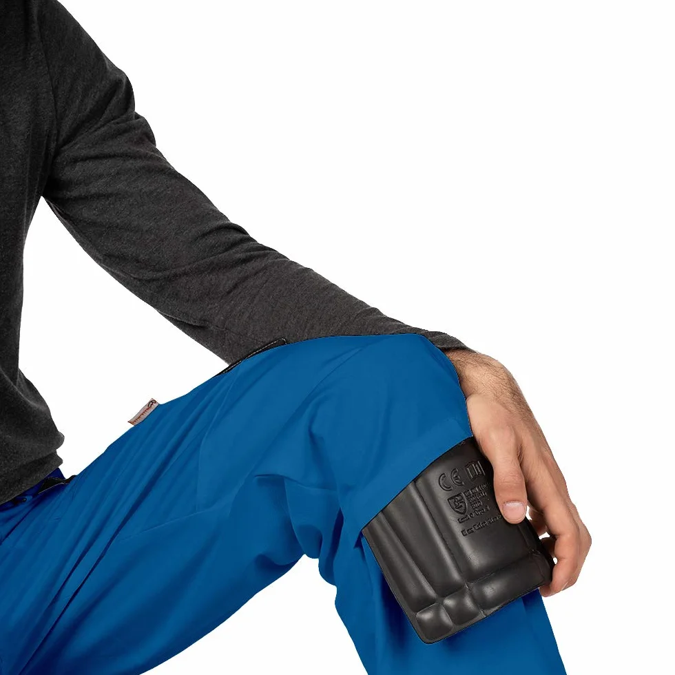 MAZALAT work wear 1 par de rodilleras flexibles, rodilleras de espuma para pantalones de trabajo, protectores de rodillas para albañilería, laminado, parquet, trabajos de jardinería, almohadillas