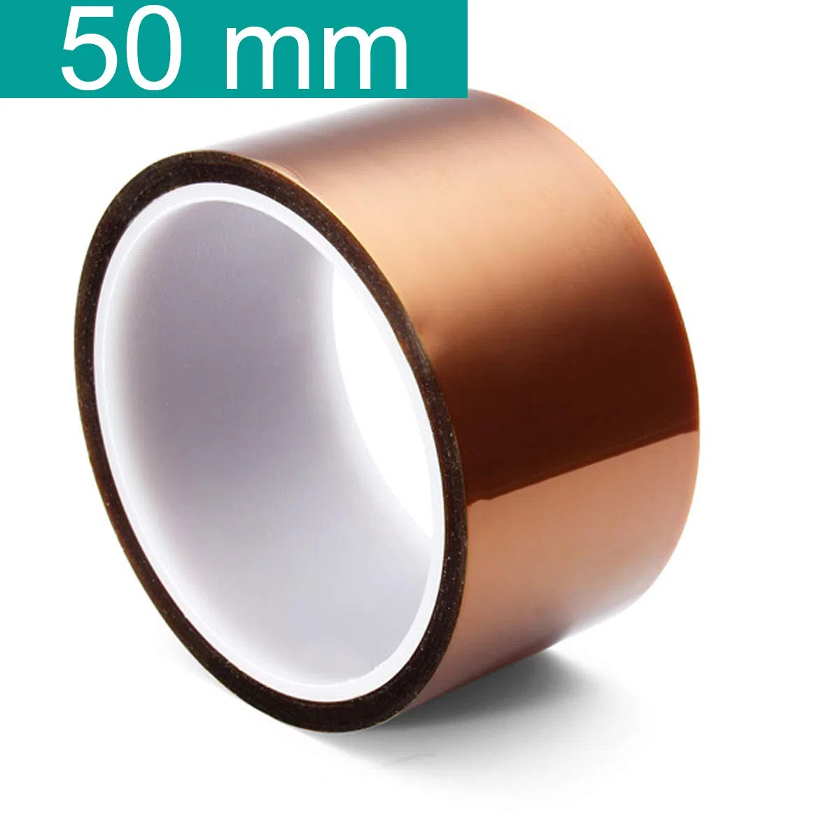 5 Tamaño 5 mm 10 mm 20 mm 30 mm 50 mm 30 m / 100 pies BGA Película de alta temperatura Cinta de Kapton de poliimida resistente al calor Resistente al oro Adhesivo
