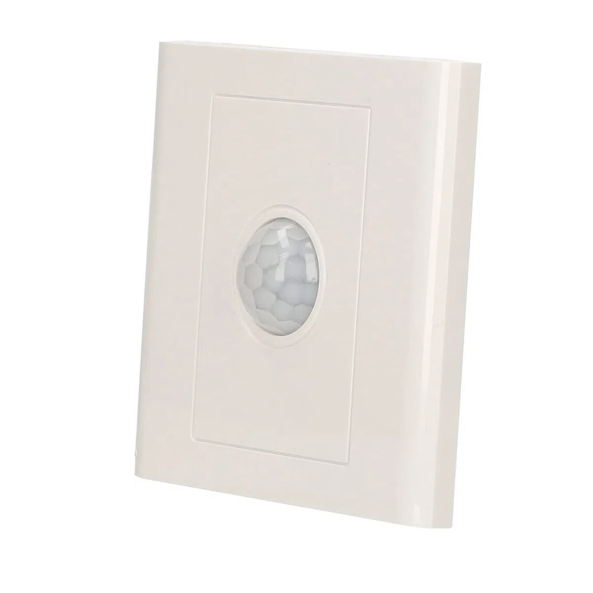 Dioche Interruptor de Luz con Sensor PIR, Interruptor de Luz LED Activado por Movimiento, Detector de Detección de Cuerpo Inteligente, Control Automático, Rango de Detección de 3-8m, 86x86mm