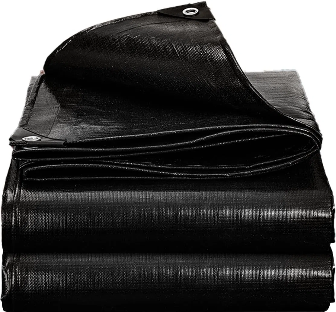 Lona Impermeable de 180 g/m², Resistente y Multiusos, Resistente al Agua, para Muebles de jardín, para Muebles de jardín, trampolín, Coche, Resistente al desgarro, Revestimiento en Ambos