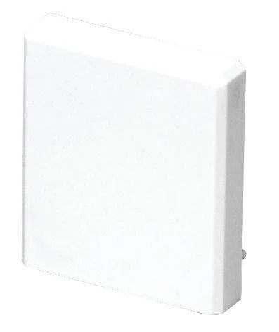 Tapa Final Canaleta 60x40 – PVC Resistente – Gestión De Cables – Montaje Sencillo – Apto Para Instalaciones Eléctricas – Blanco