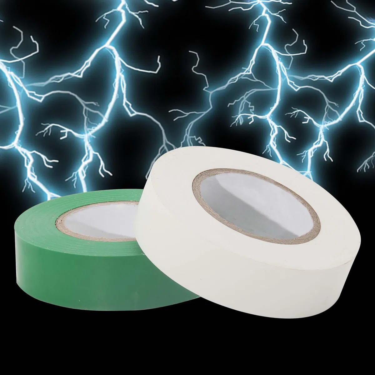 QILIMA Cinta aislante multicolor, 19 mm x 20 metros, paquete de 6 Cinta aislante de PVC autoadhesiva muy flexible, resistente a la abrasión y fuerte para agrupar, reparar y proteger cables.