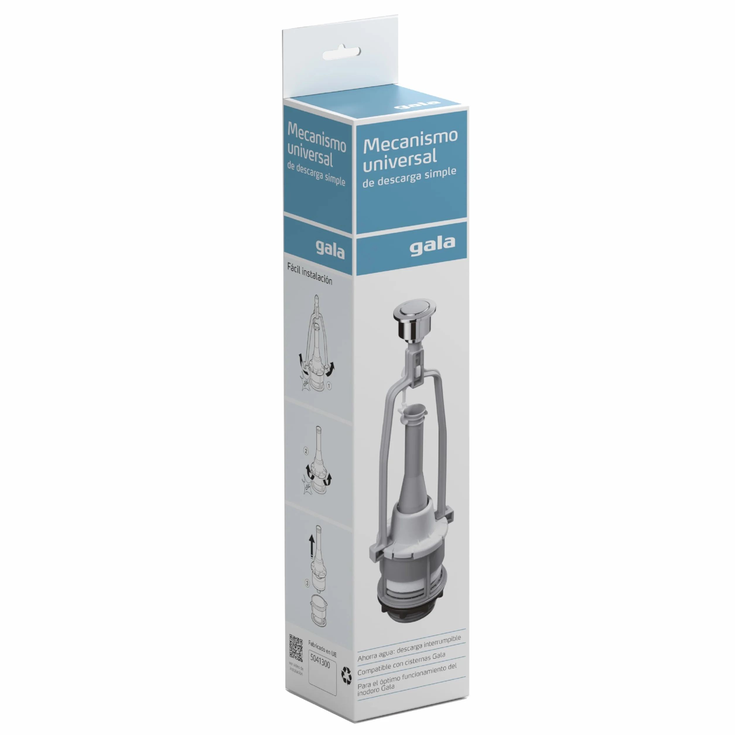 Roca G5041300 - Mecanismo Desc Simple Sp1 Recambio - Colleción De Baño - Porcelana - Mecanismos
