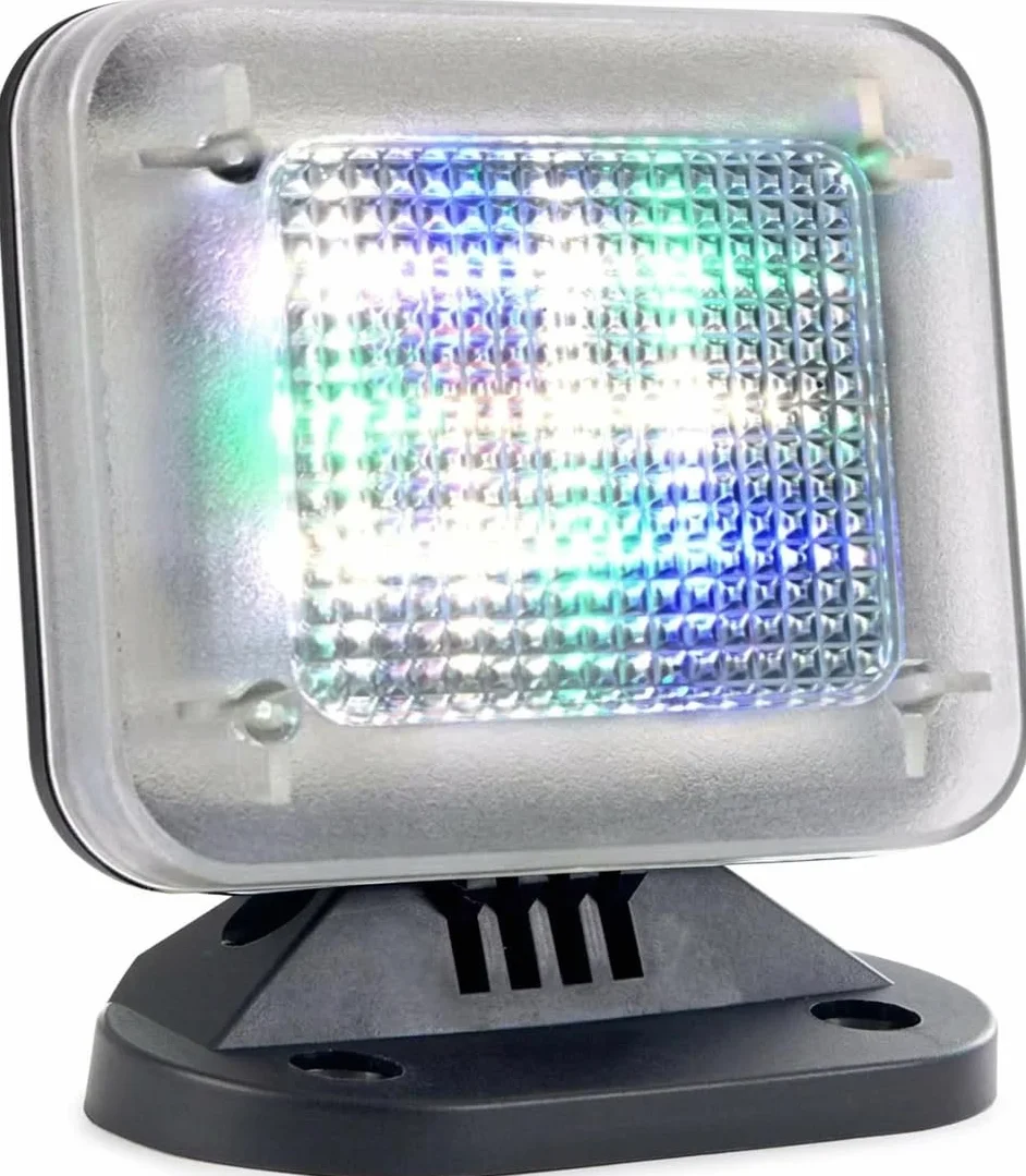 O&W Security FT-1 Simulador de TV con Luz LED Cambio de Color Brillo USB 2W Señuelo Antirrobo