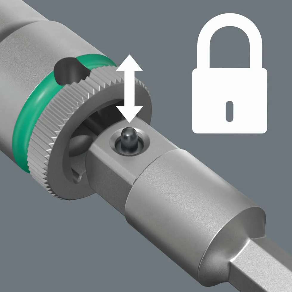 Wera 05136002001 Adaptador, 1/2", 35 mm