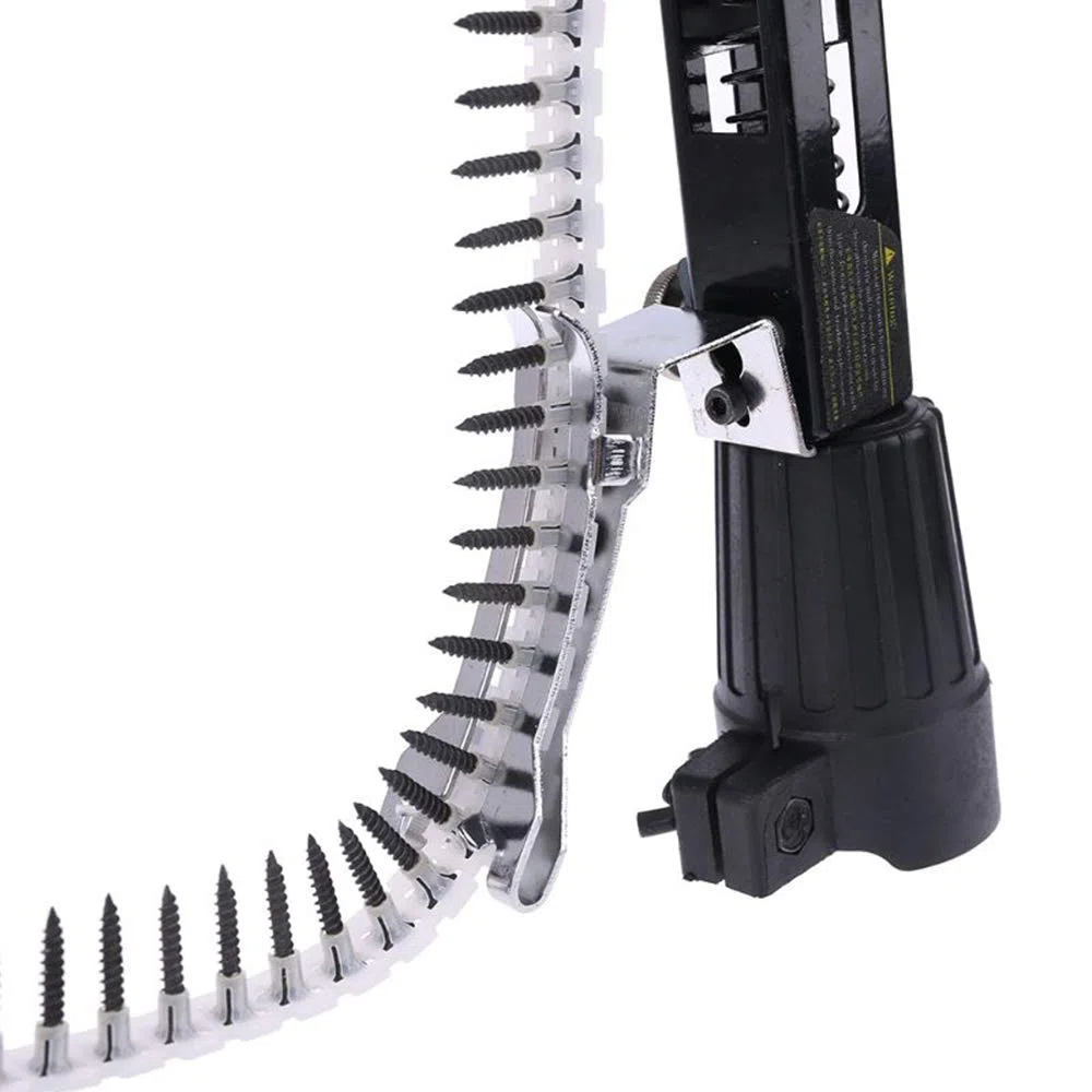 Adaptador automático de pistola de clavos para carpintería Juego de cadena de taladro eléctrico para herramienta de carpintería de taladro eléctrico DF35