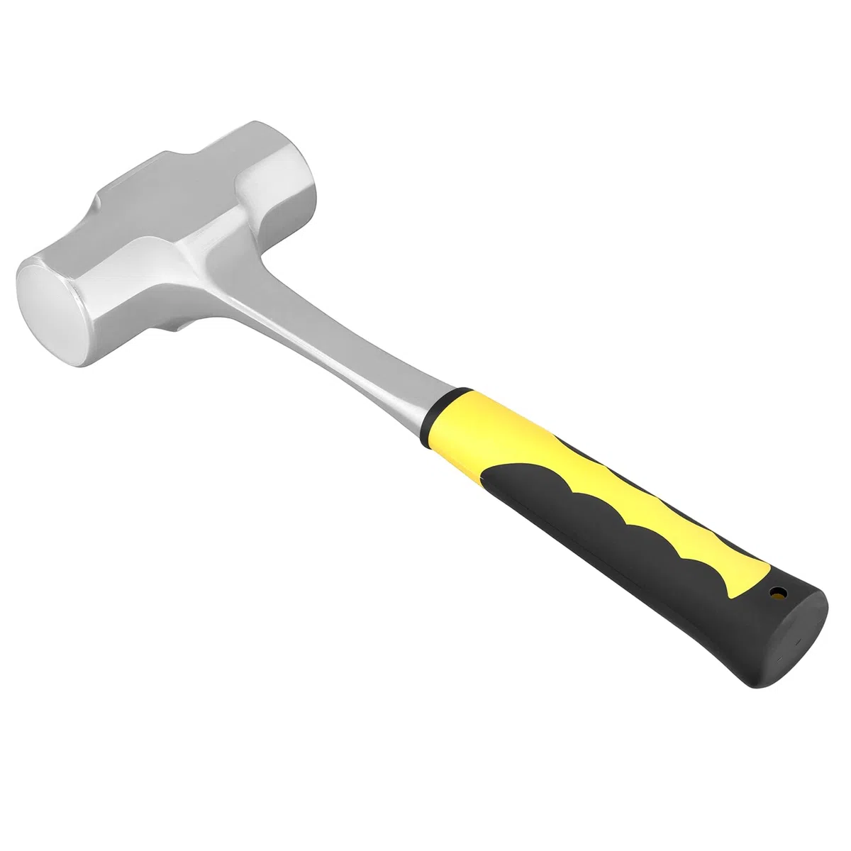 Martillo de Cerrajero 4 Libras con Cabeza de Acero Alto Carbono y Mango PPR Antideslizante para Construcción y Taller